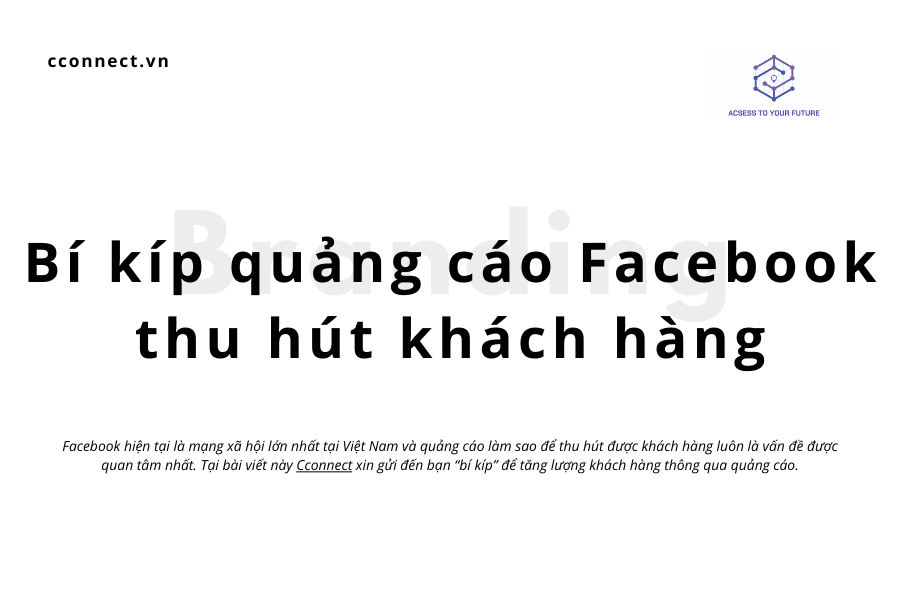 Bí kíp quảng cáo facebook thu hút khách hàng